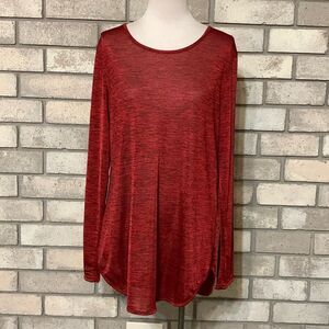 Elegant Red Women's Top